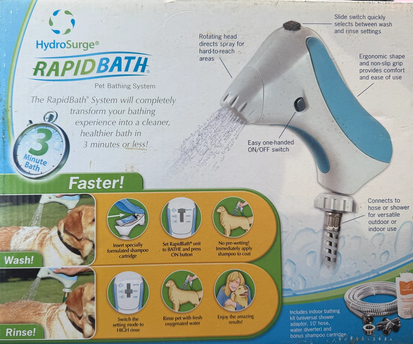 HydroSurge RapidBath Pet Bathing System - photo 2