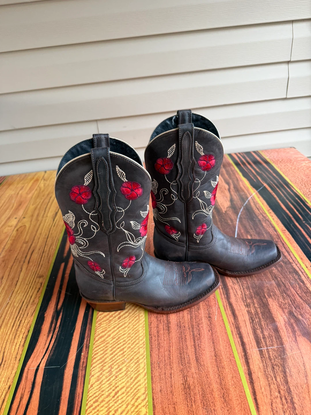 Embroidered Western Cowboy Boots - photo 2