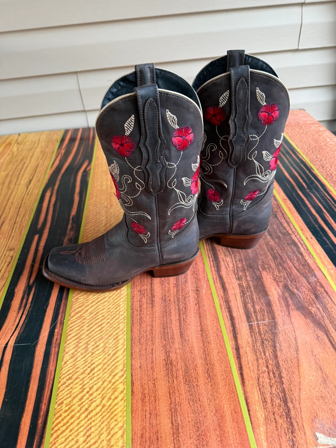 Embroidered Western Cowboy Boots - photo 3