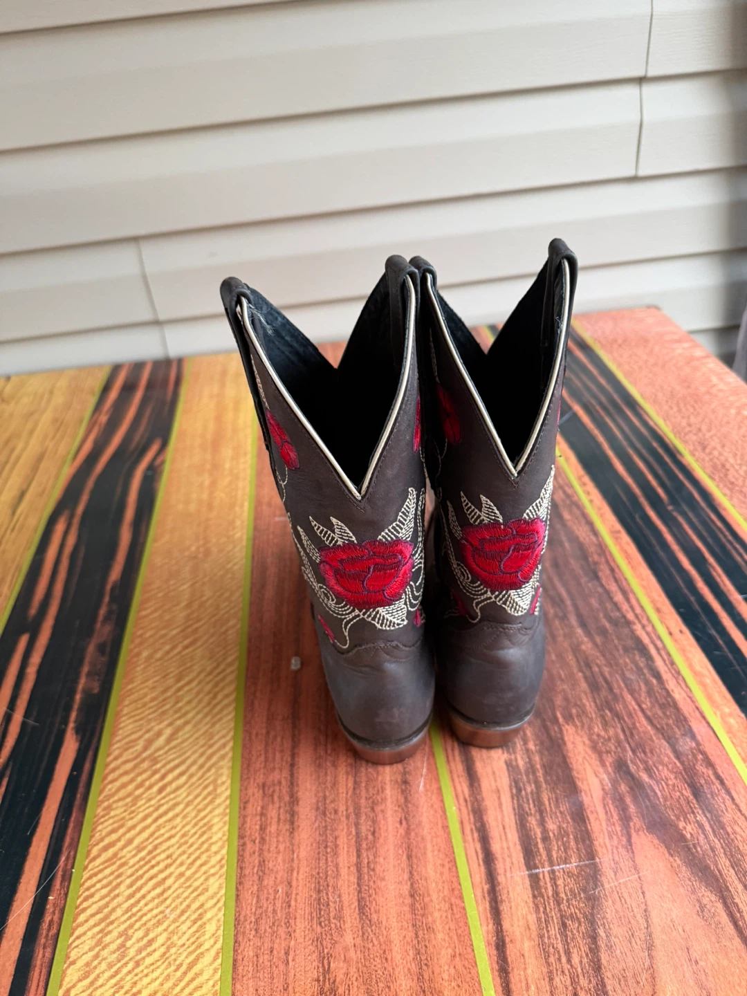 Embroidered Western Cowboy Boots - photo 4