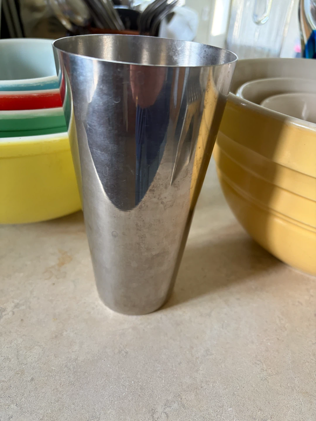 Langner Mfg Stainless Steel Cocktail Shaker