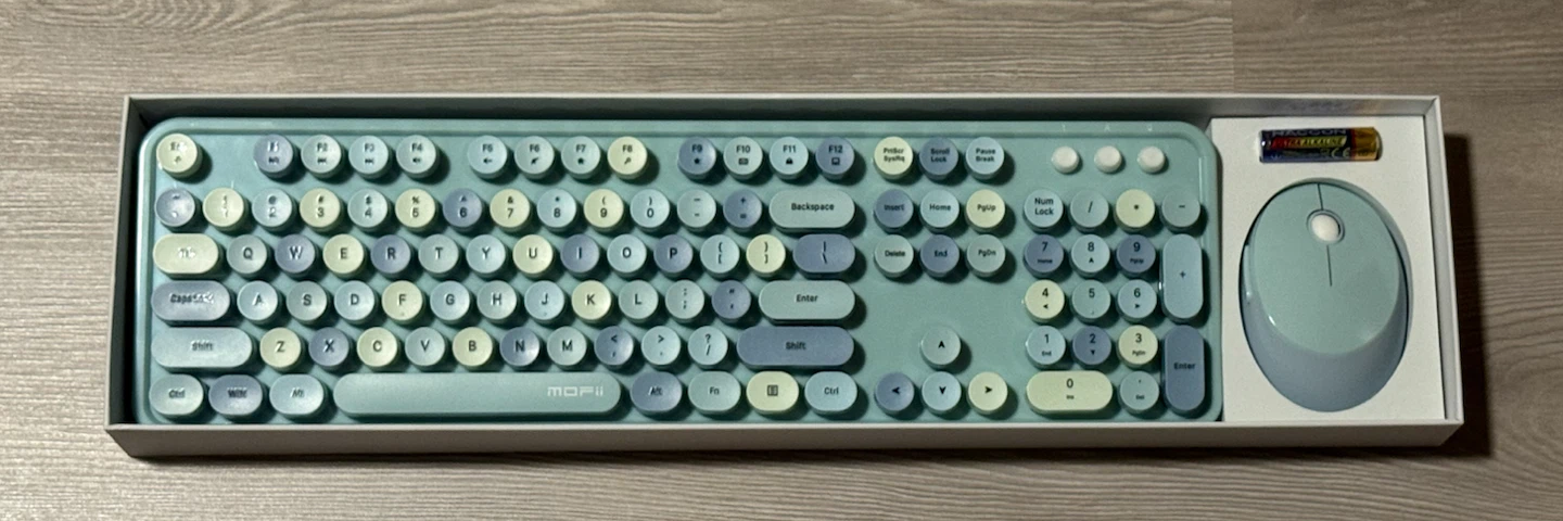 Mofii Wireless Keyboard and Mouse Set