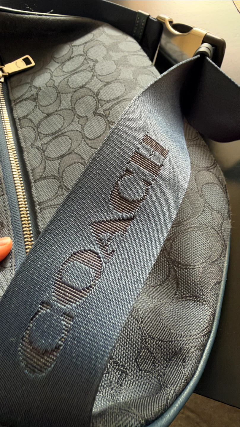 Coach Blue Signature Belt Bag - photo 5