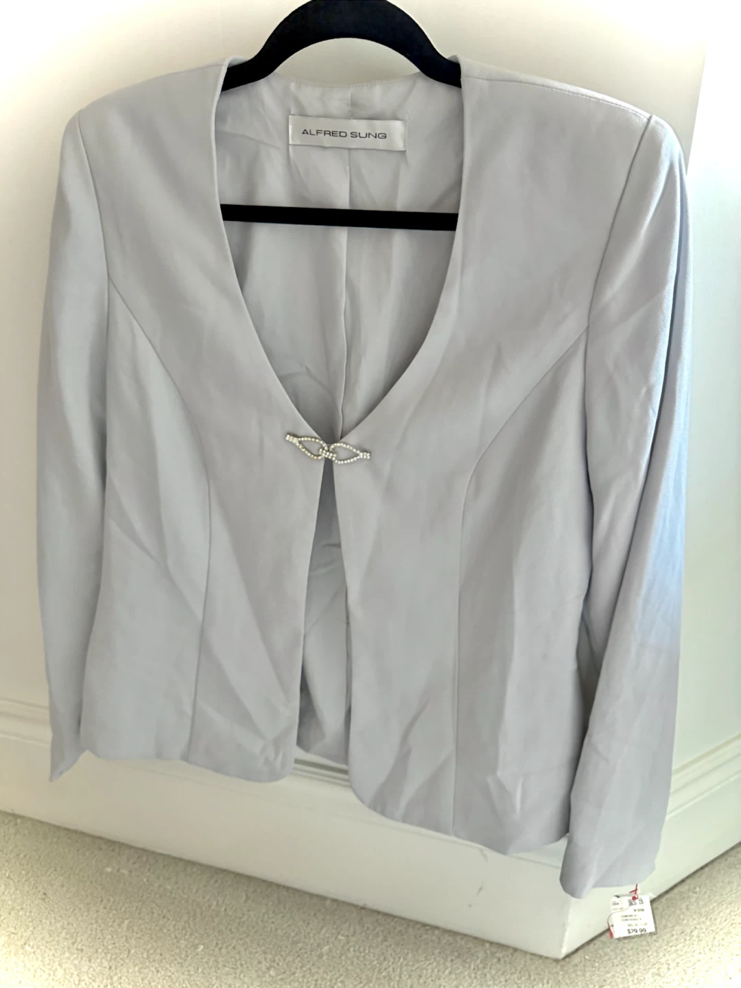 Alfred Sung Light Blue Blazer