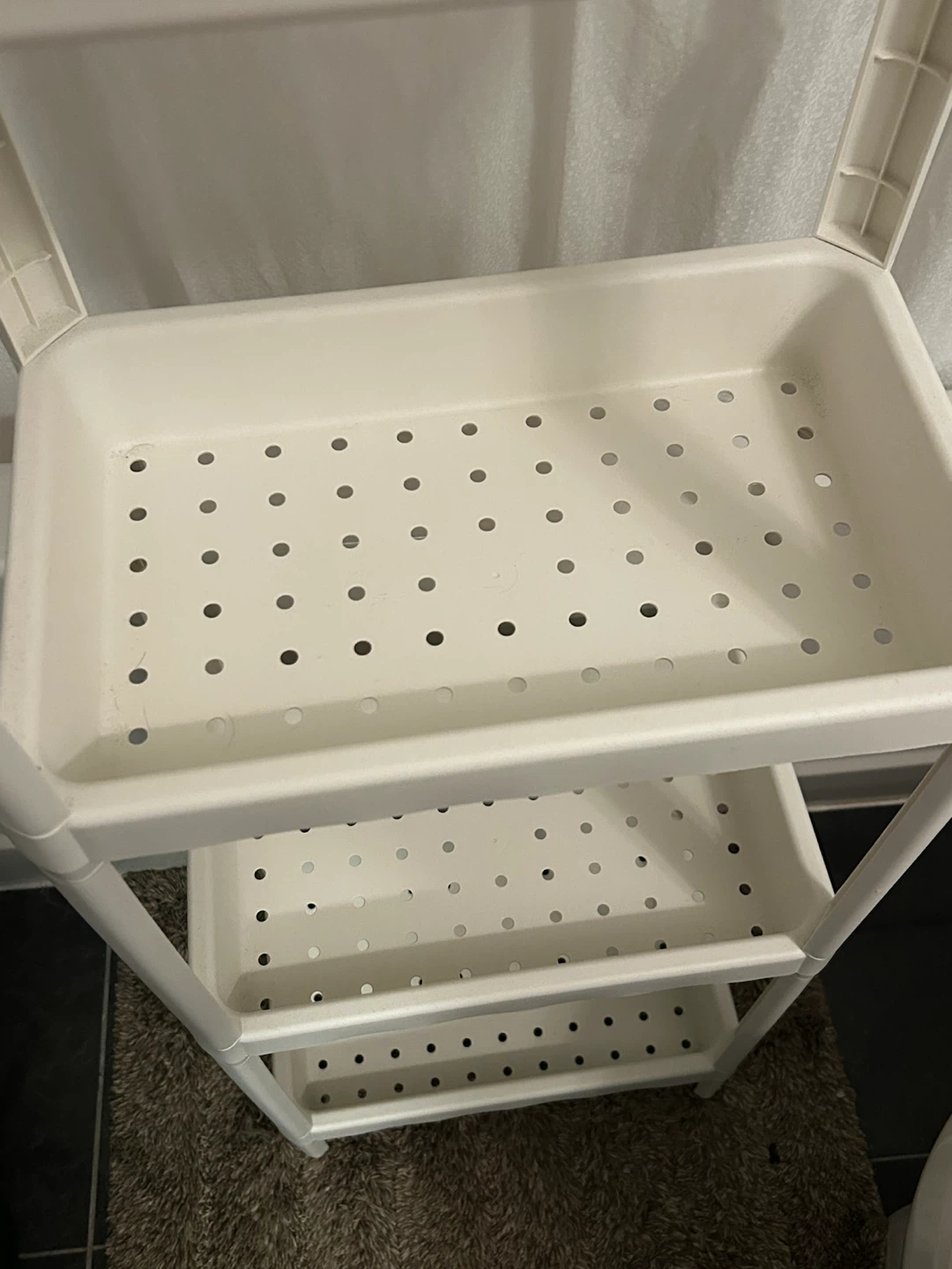 IKEA VESKEN White Shelf Unit - photo 2