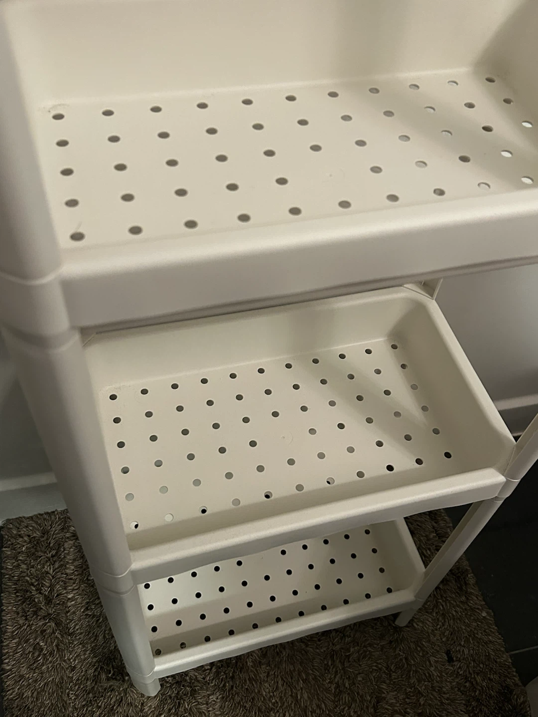 IKEA VESKEN White Shelf Unit - photo 3