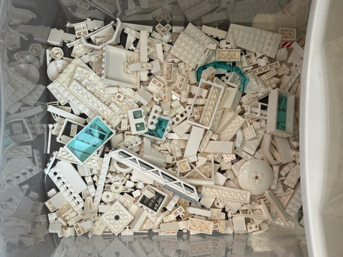 Assorted LEGO Pieces and Minifigures in Storage Unit - photo 4