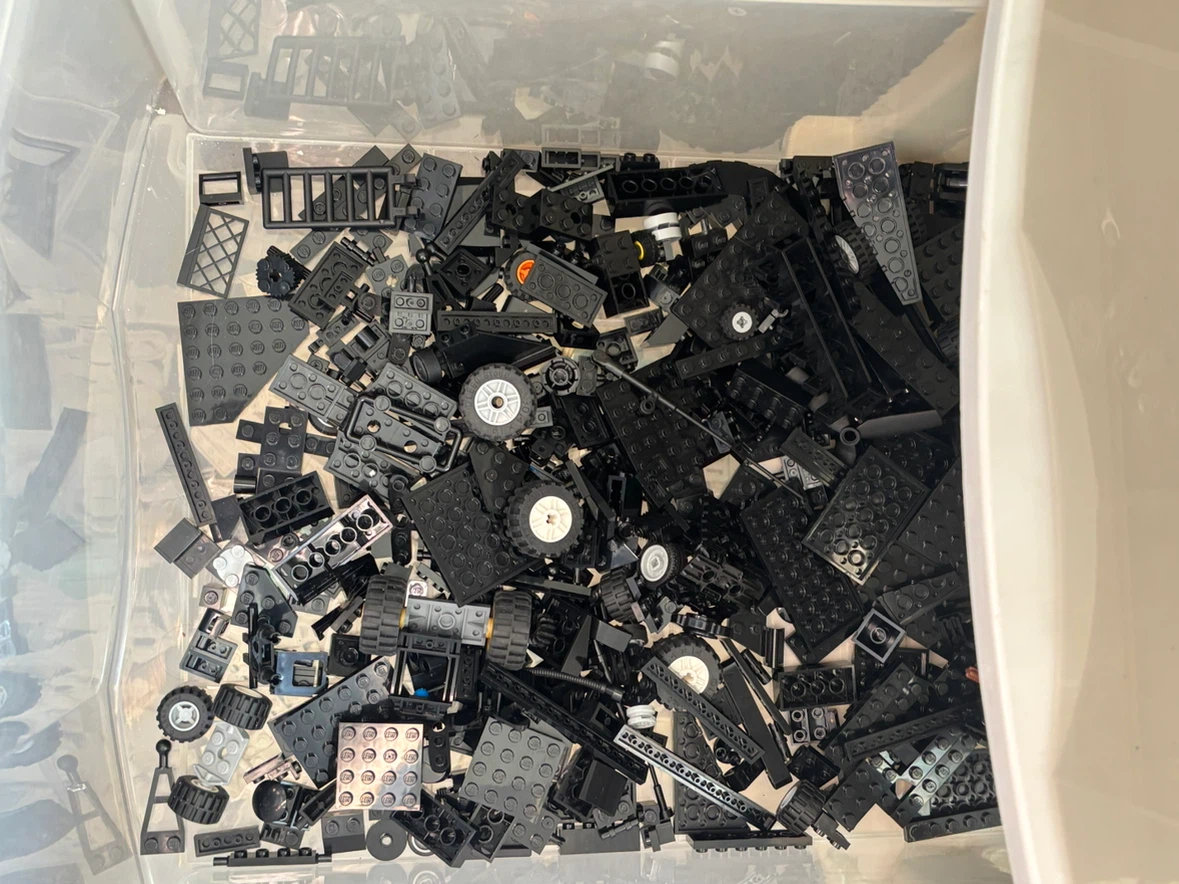 Assorted LEGO Pieces and Minifigures in Storage Unit - photo 5