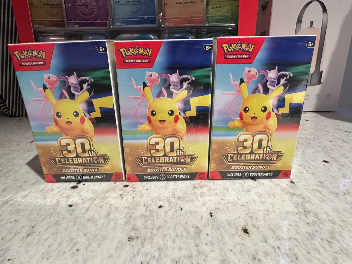 Pokemon 30th Celebration Booster Bundles