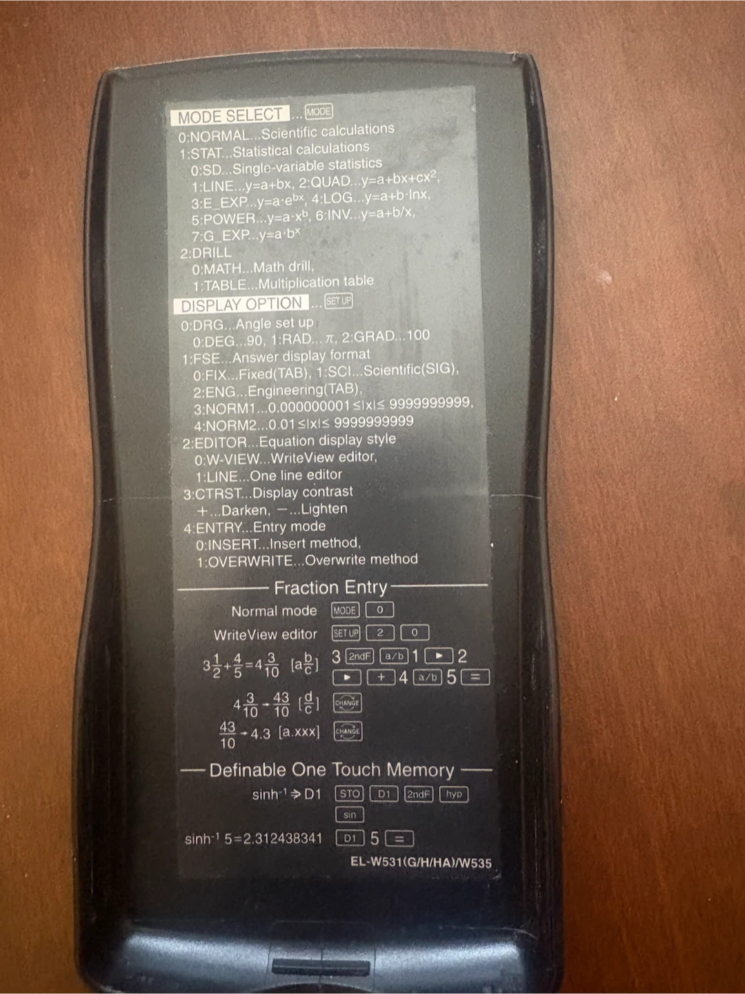 Sharp scientific calculator (Barely used)(Free) - photo 3