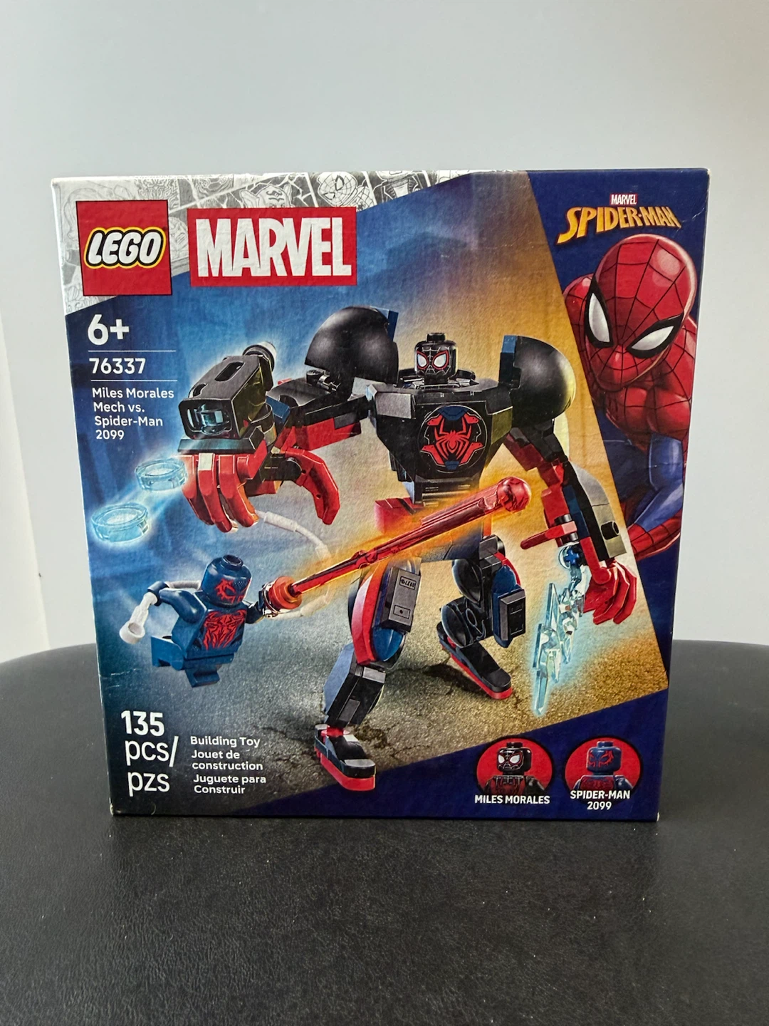 LEGO Marvel Miles Morales Mech vs. Spider-Man 2099