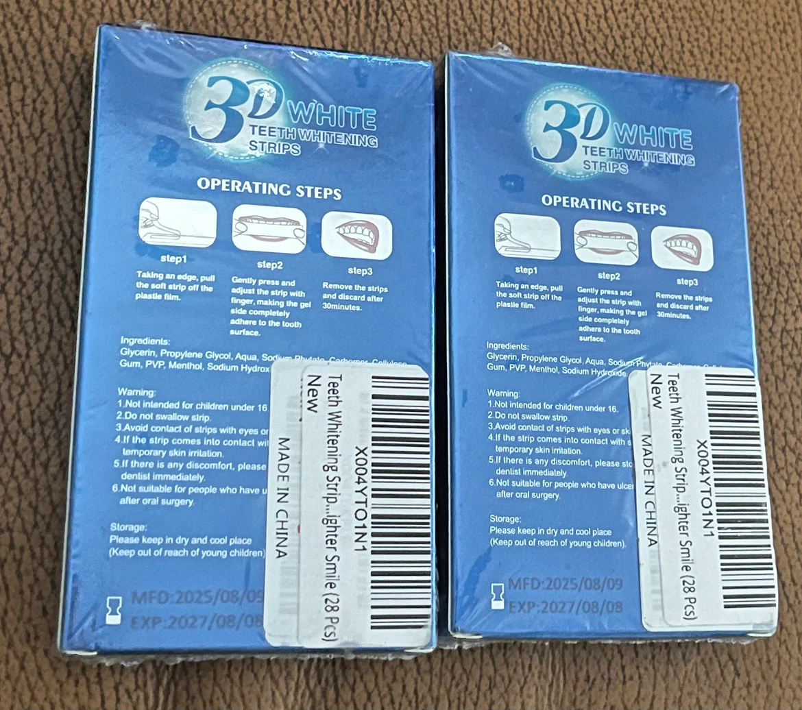 Two Boxes of 3D White Teeth Whitening Strips - photo 2