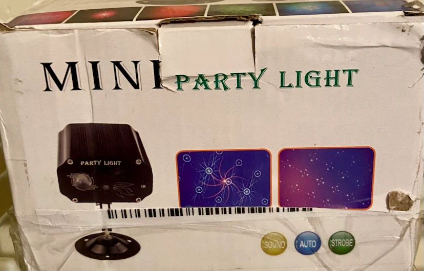 Mini Party Light with Remote - photo 2