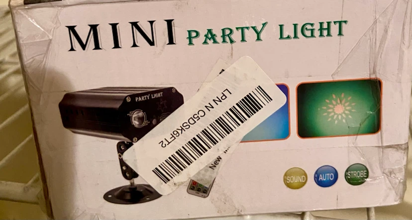 Mini Party Light with Remote - photo 3