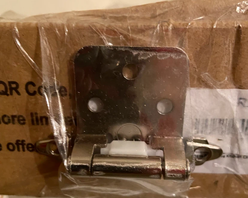 Ravinte 3/8 Inch Inset Self-Closing Cabinet Hinges