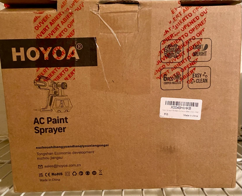 HOYOA 800W HVLP Paint Sprayer - photo 3