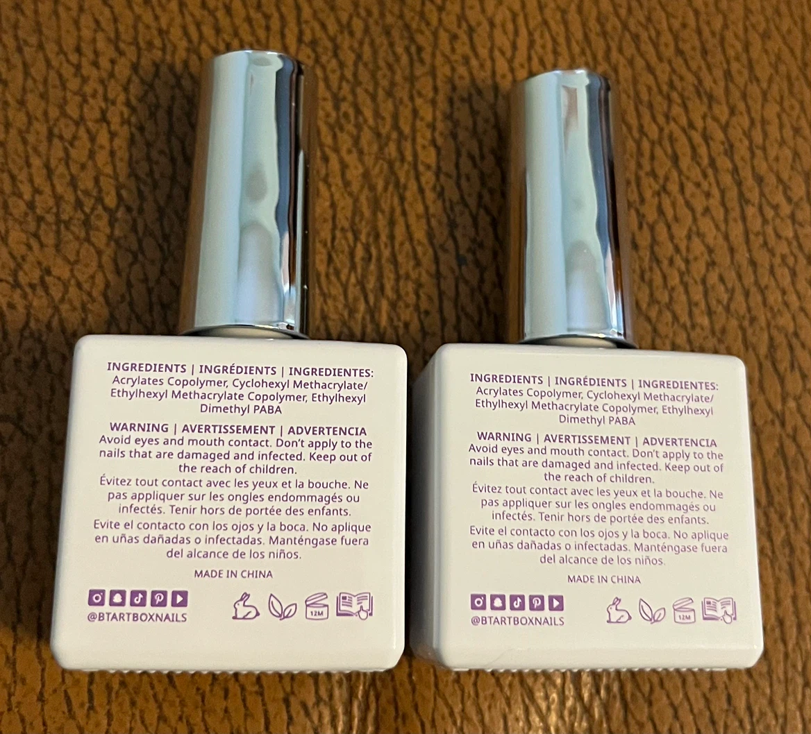 BTARTBOXNAILS XCOATTIPS Builder Gel and Top Coat Set - photo 2