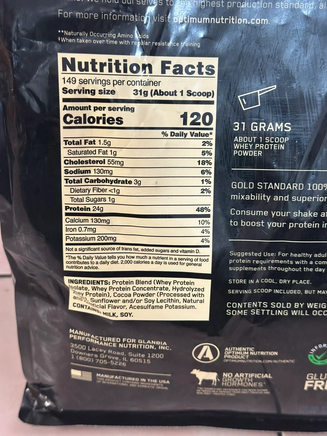 Optimum Nutrition Gold Standard 100% Whey Protein - photo 3