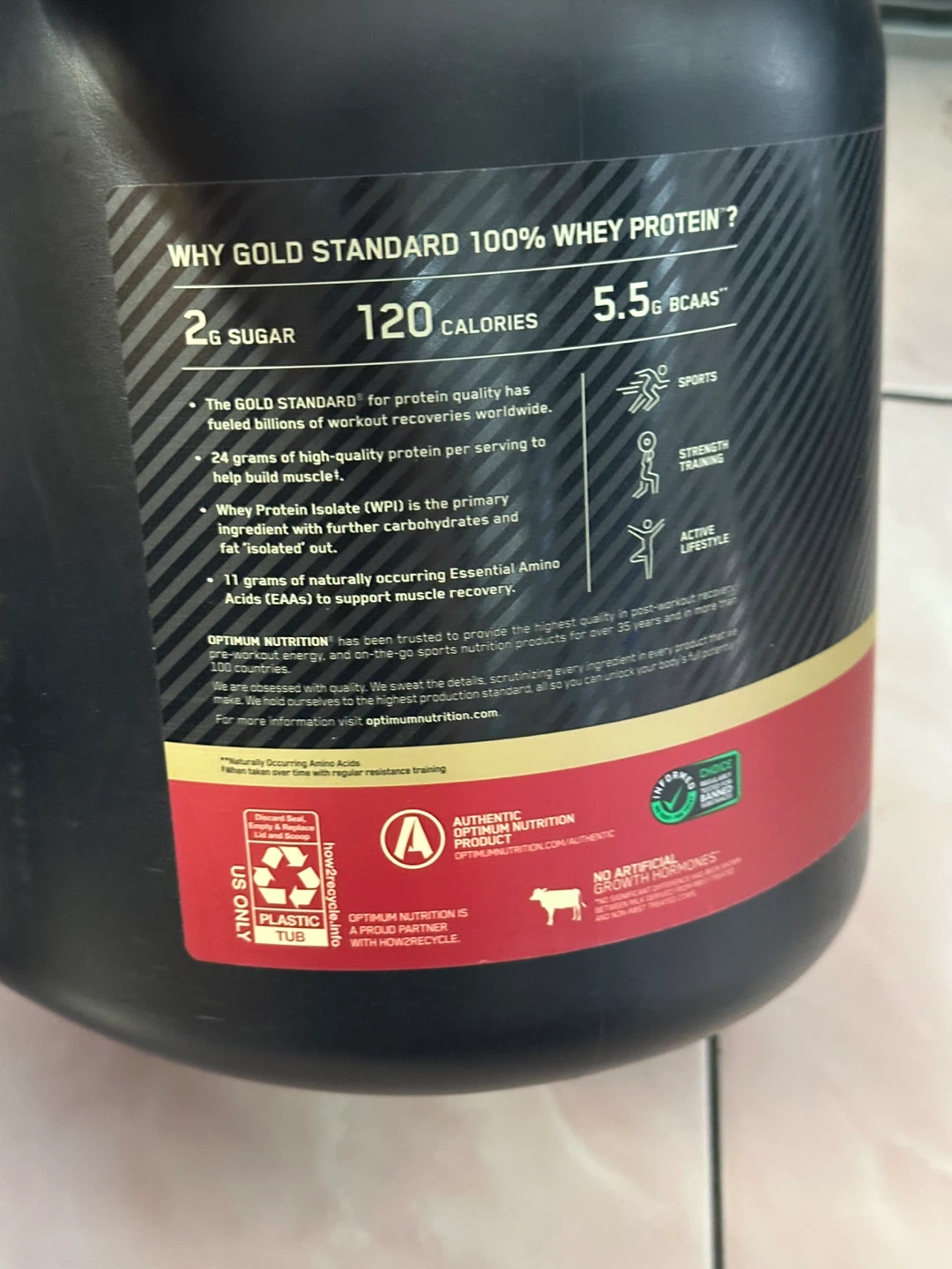 Optimum Nutrition Gold Standard Whey Protein 5 lb - photo 3