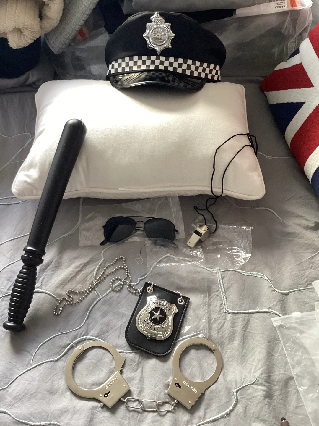 New unisex Police Costume Accessory Set