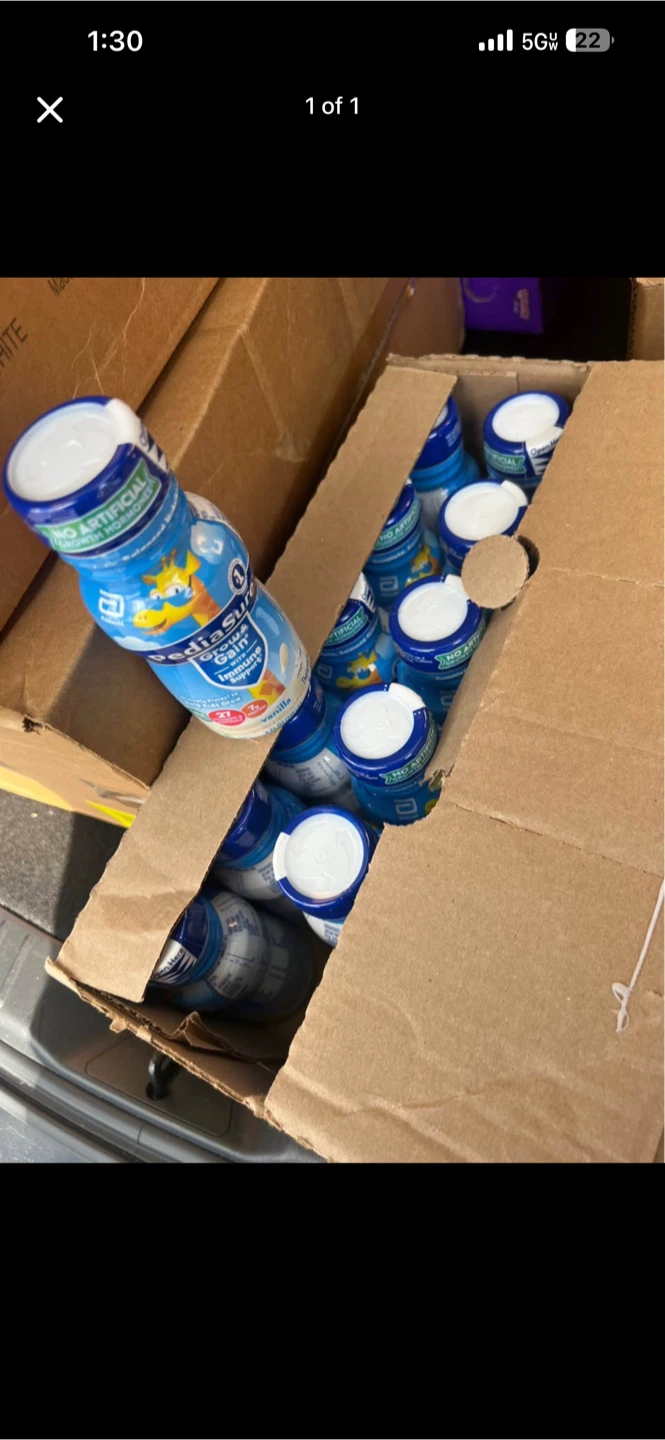 Pediasure Grow & Gain Vanilla Shakes