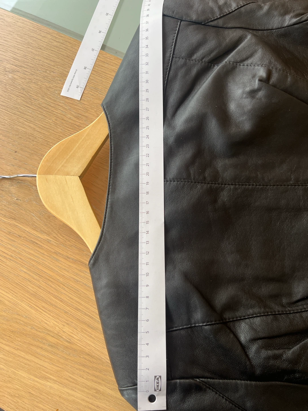 100 % genuine Black Leather Jacket,very stylish - photo 5