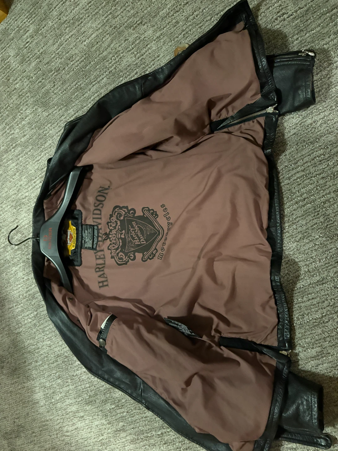 Harley-Davidson Leather Motorcycle Jacket - photo 3