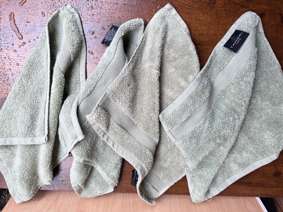 Tahari Home Sage Green Towel Set - photo 3