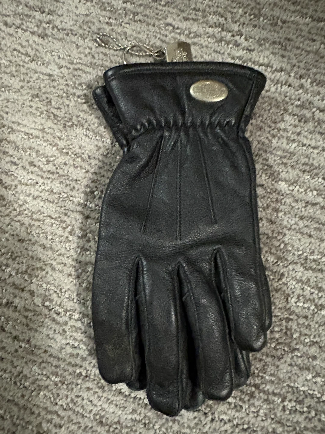 Harley-Davidson Black Leather Gloves