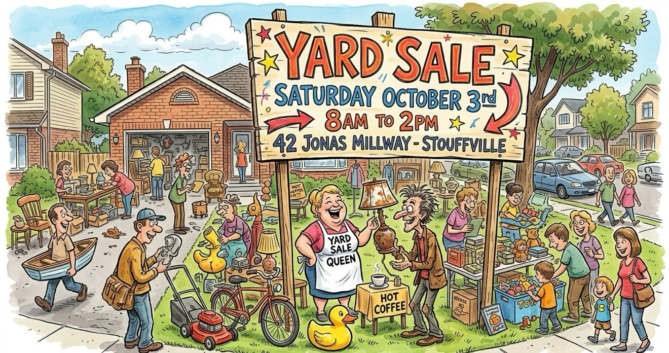 YARD SALE