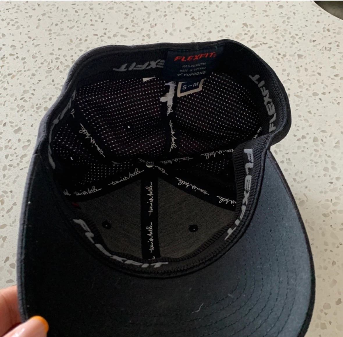 TravisMathew Black Flexfit Hat - photo 3