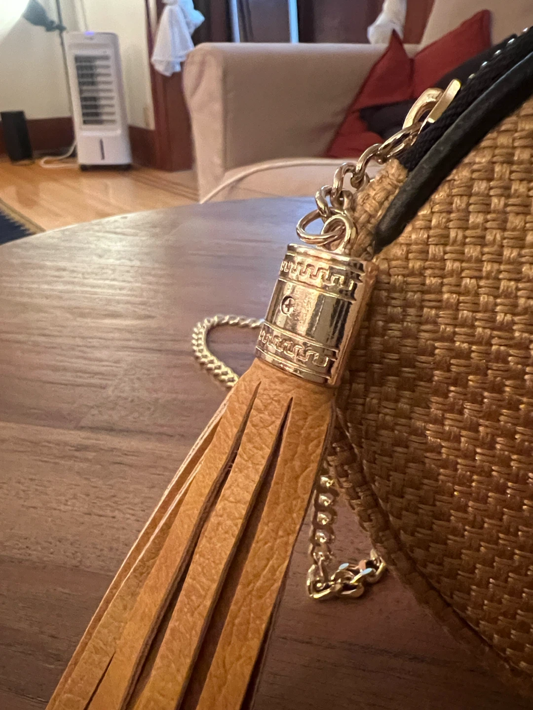 Evil Eye Woven Crossbody Bag - photo 2