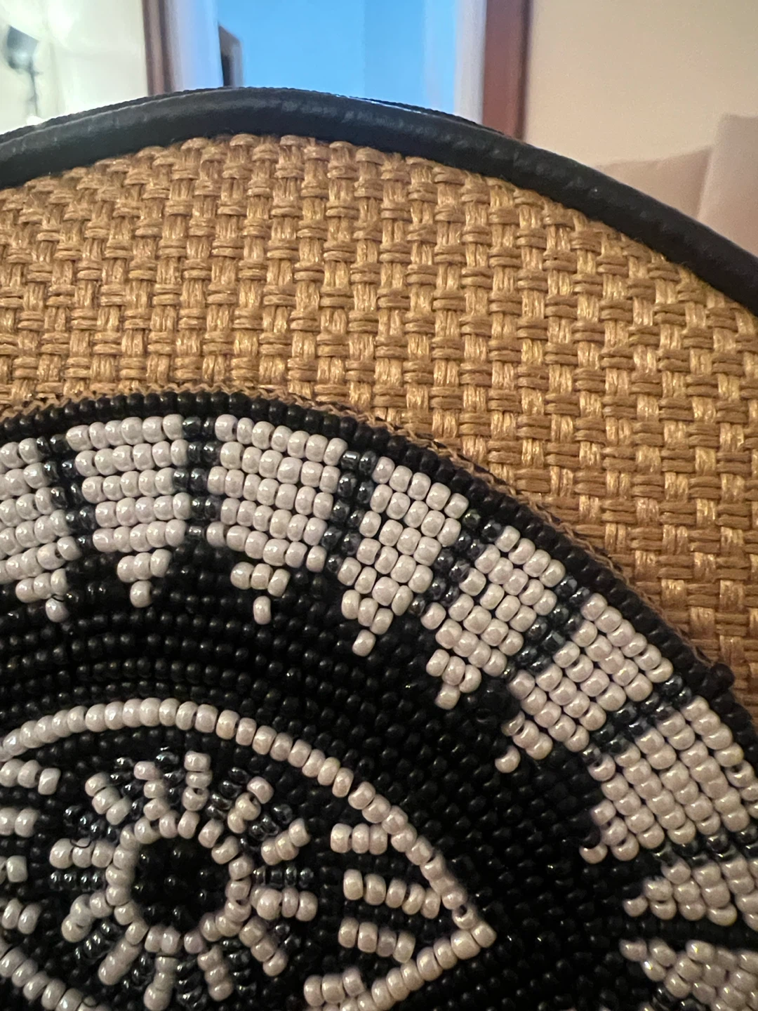 Evil Eye Woven Crossbody Bag - photo 3