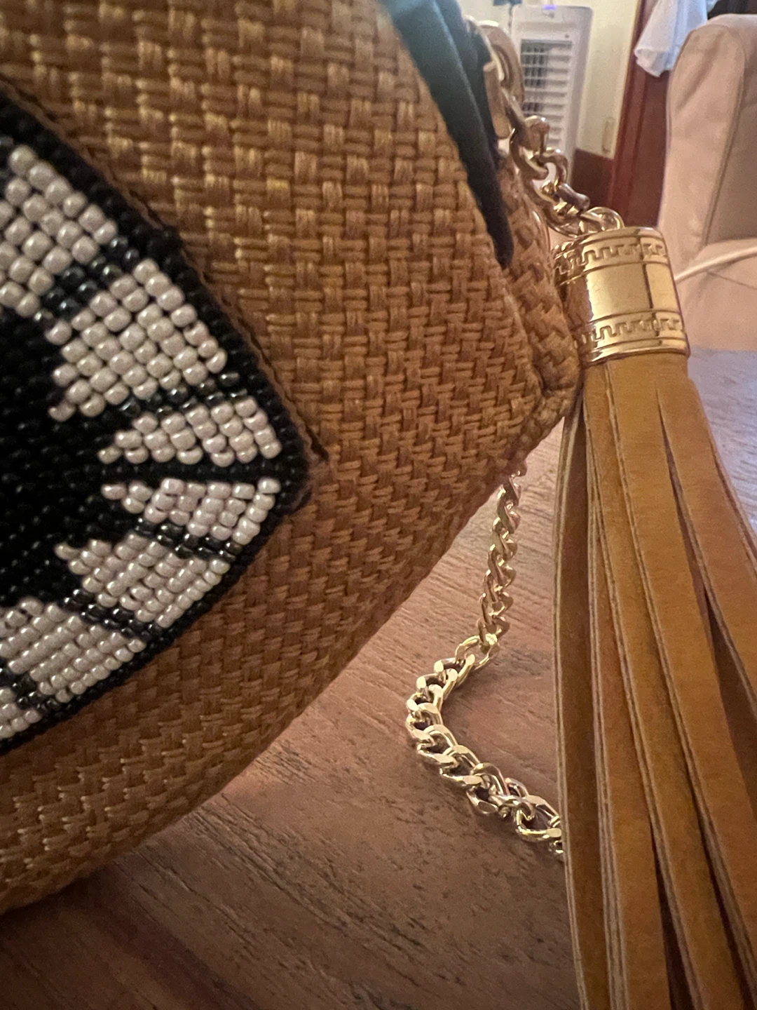 Evil Eye Woven Crossbody Bag - photo 5