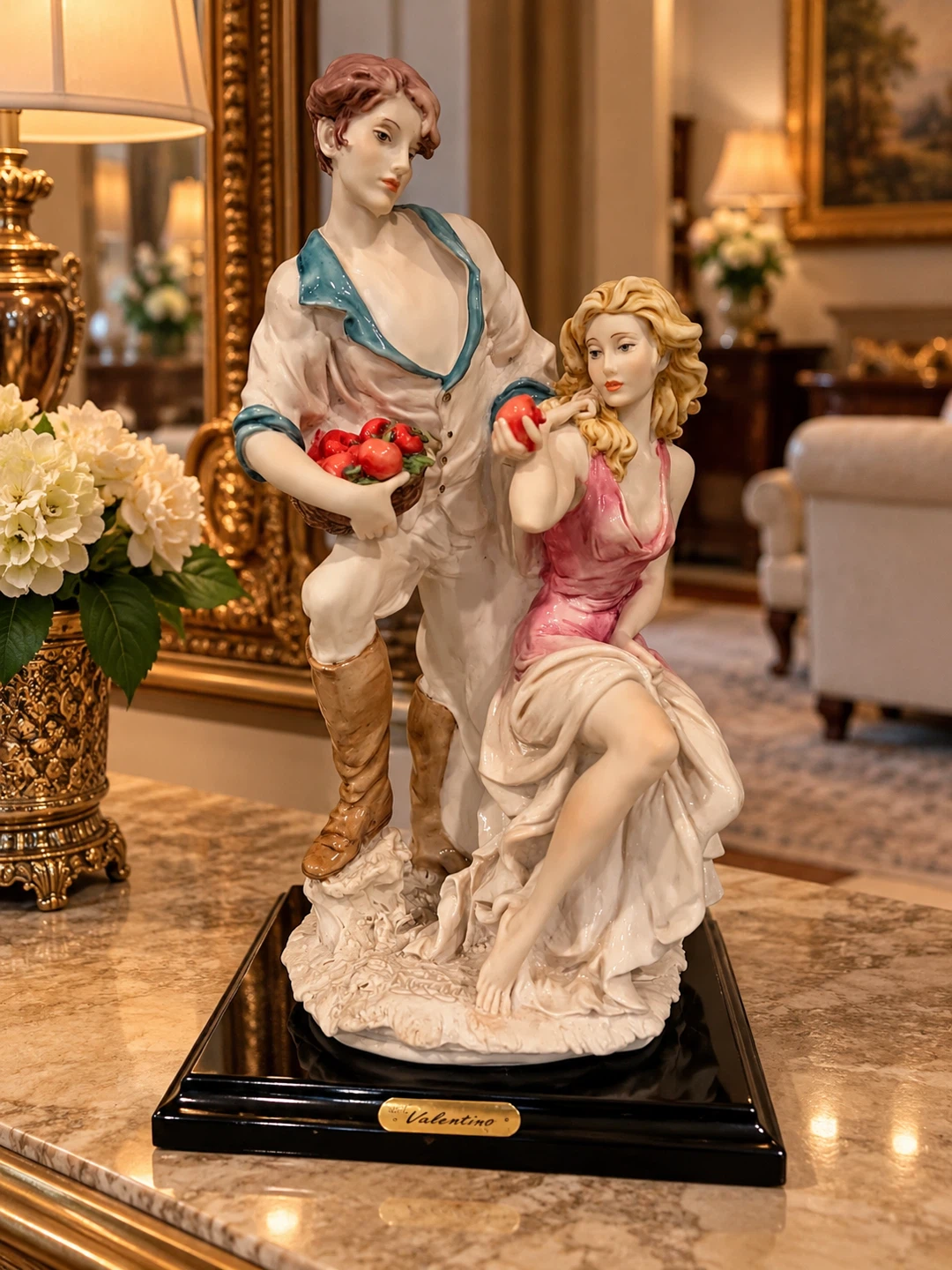 Valentino Porcelain Figurine