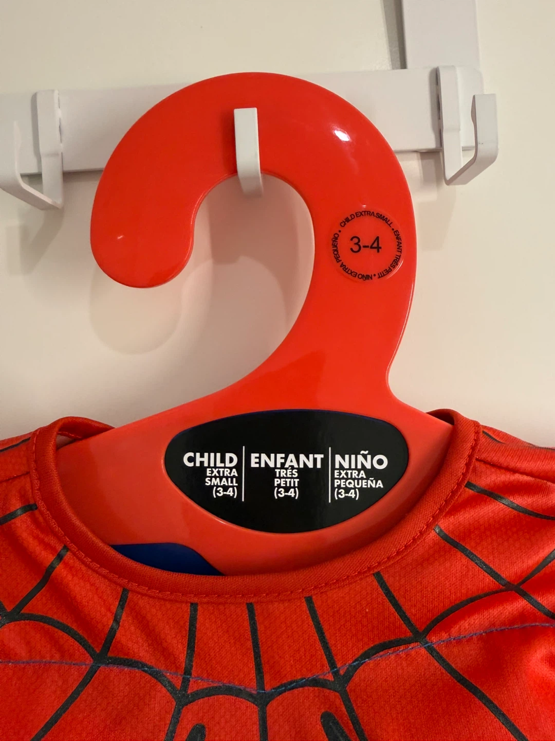 Spider-Man Costume Child Extra Small 3-4 - photo 2