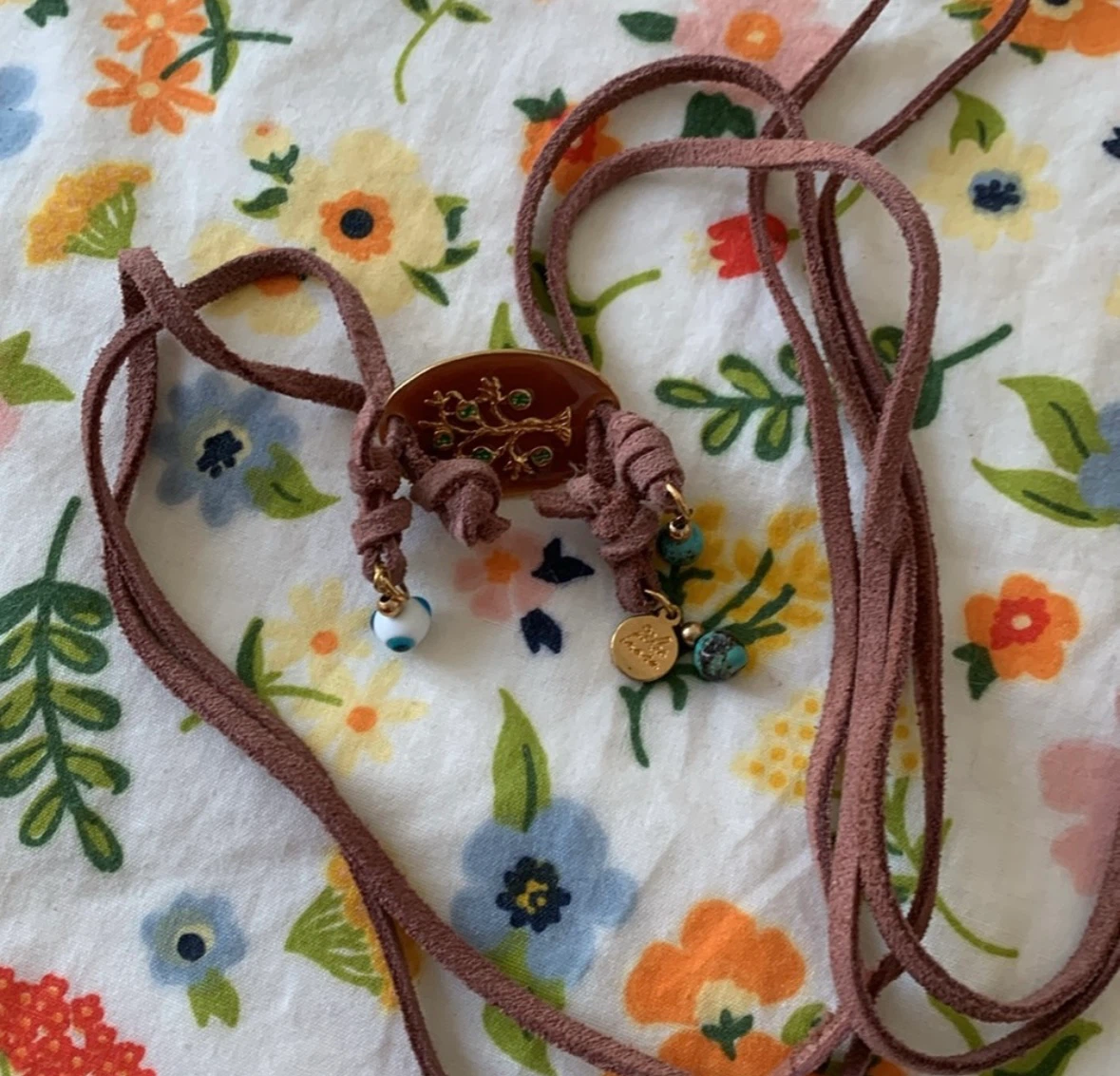 Lucky Brand Bolo-Style Suede Necklace - photo 3