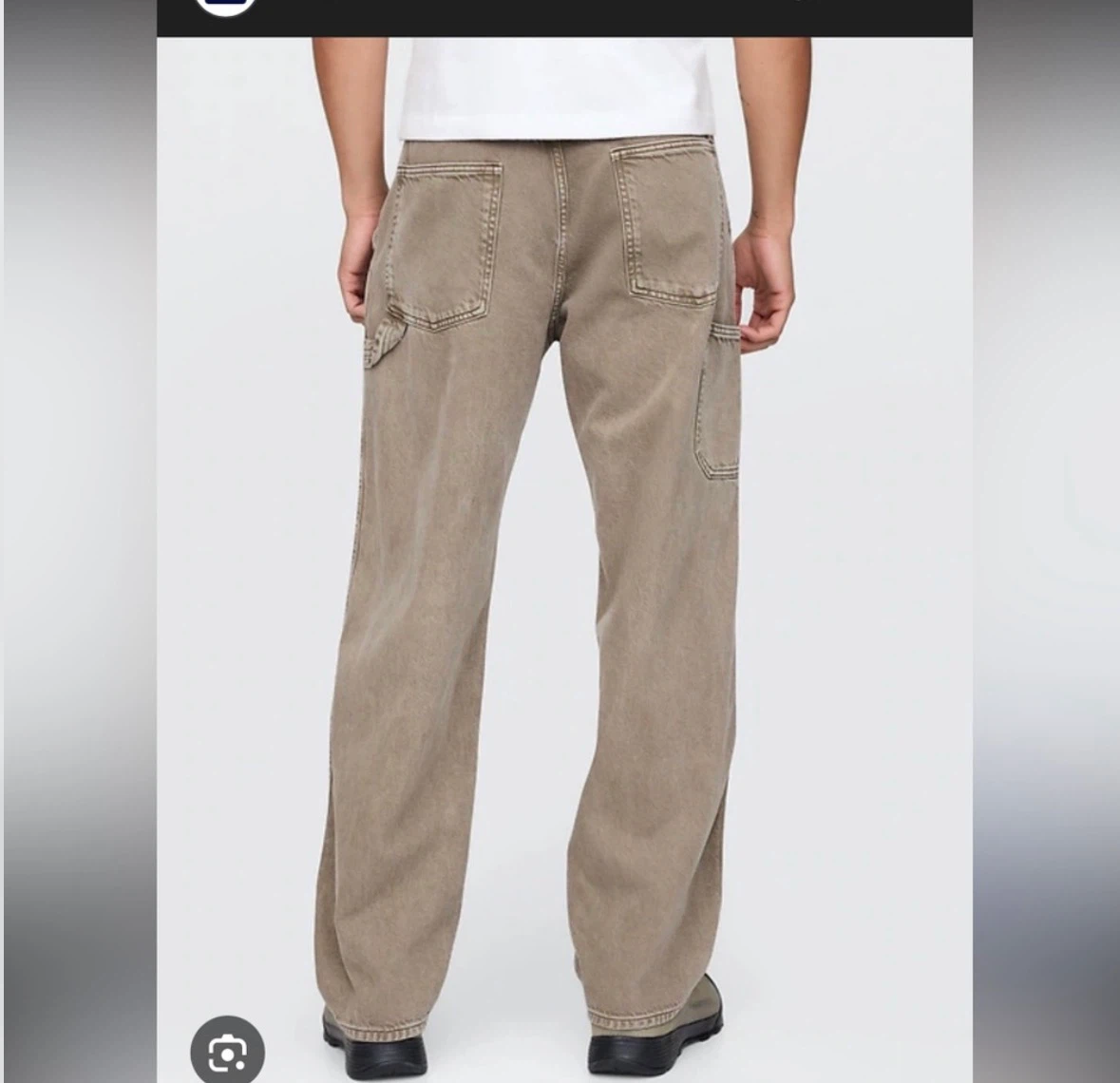 Gap Baggy Fit Carpenter Pants - 36x32 - photo 2