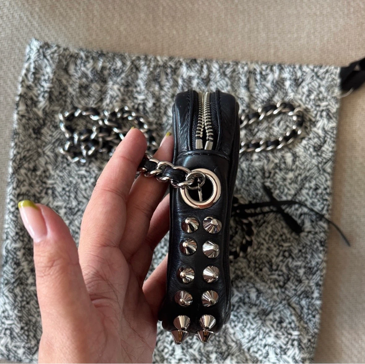 Rebecca Minkoff Black Studded Crossbody Bag - photo 4