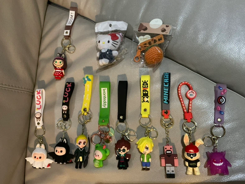 Collection of Character Keychains
