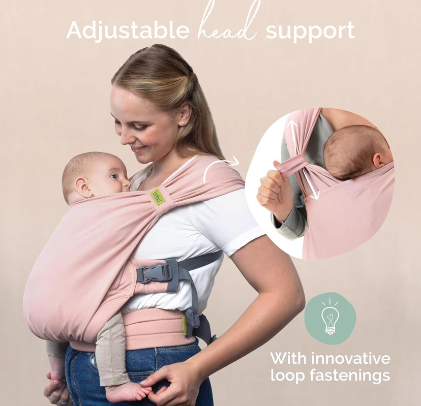 Boba Bliss Baby Carrier - Pink - photo 4