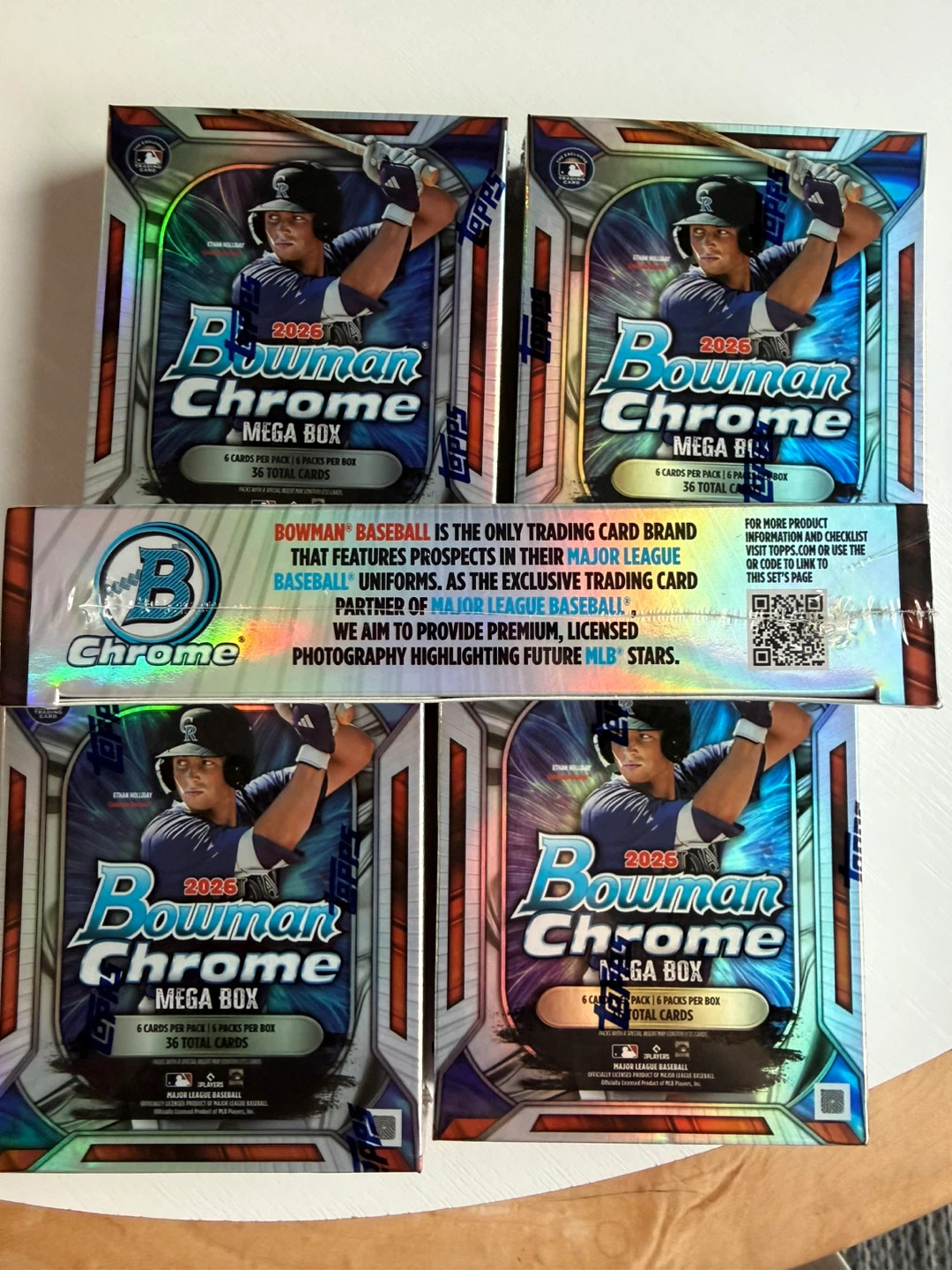 2026 Bowman Chrome Baseball Mega Box - photo 2