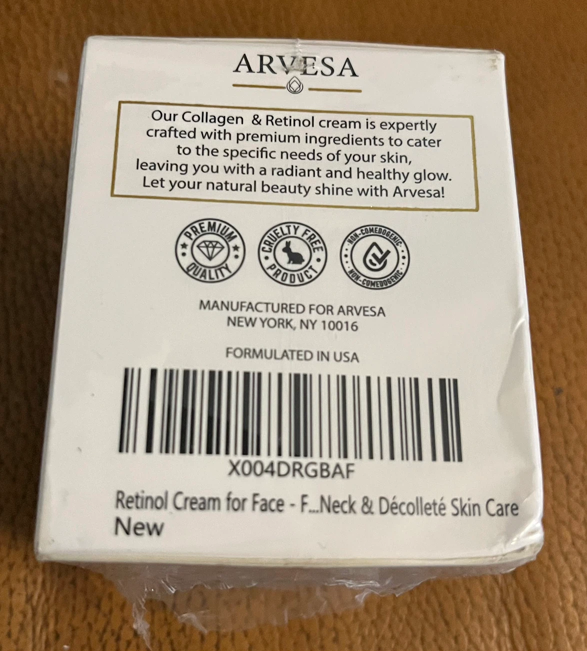 Arvesa Retinol Collagen Peptide Complex Cream - photo 2