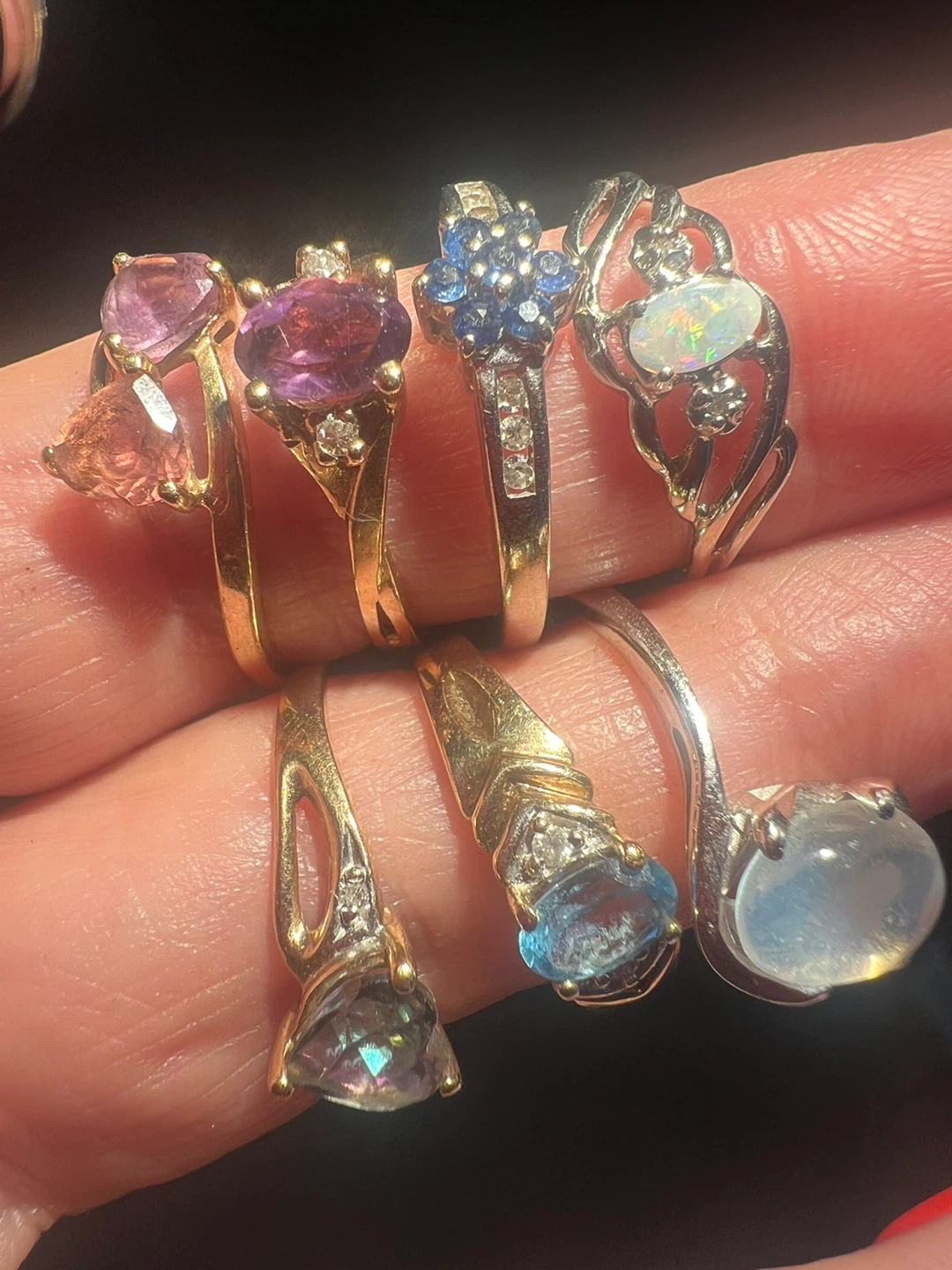 10 k diamond rings -200 dollars each - photo 2