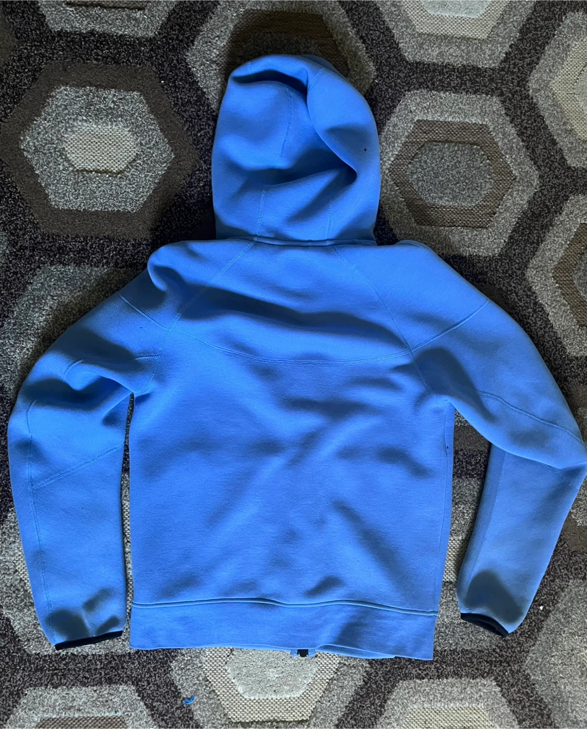 Nike Tech Fleece Hoodie Light Blue Medium - photo 2
