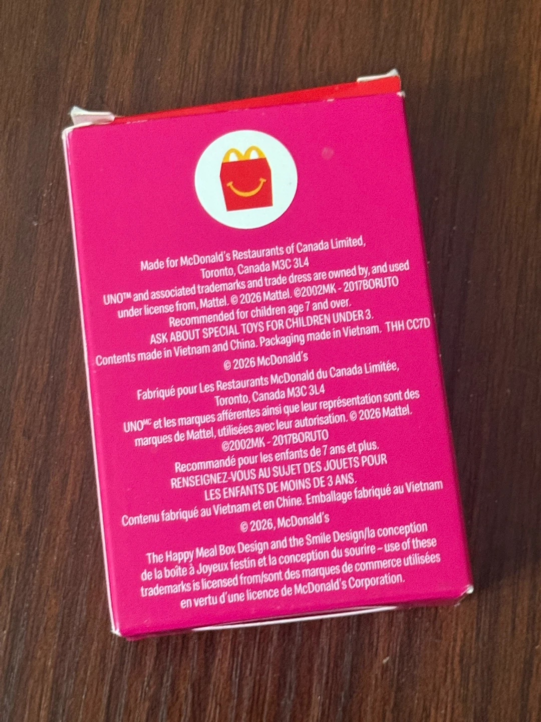 McDonald's Boruto UNO Card Game - photo 2