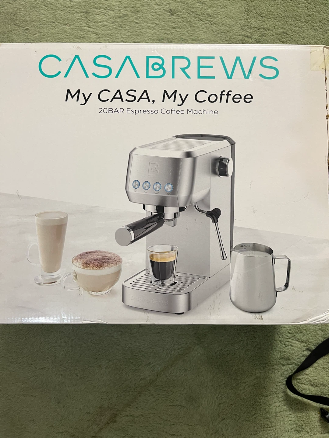 CASABREWS 20 Bar Espresso Coffee Machine