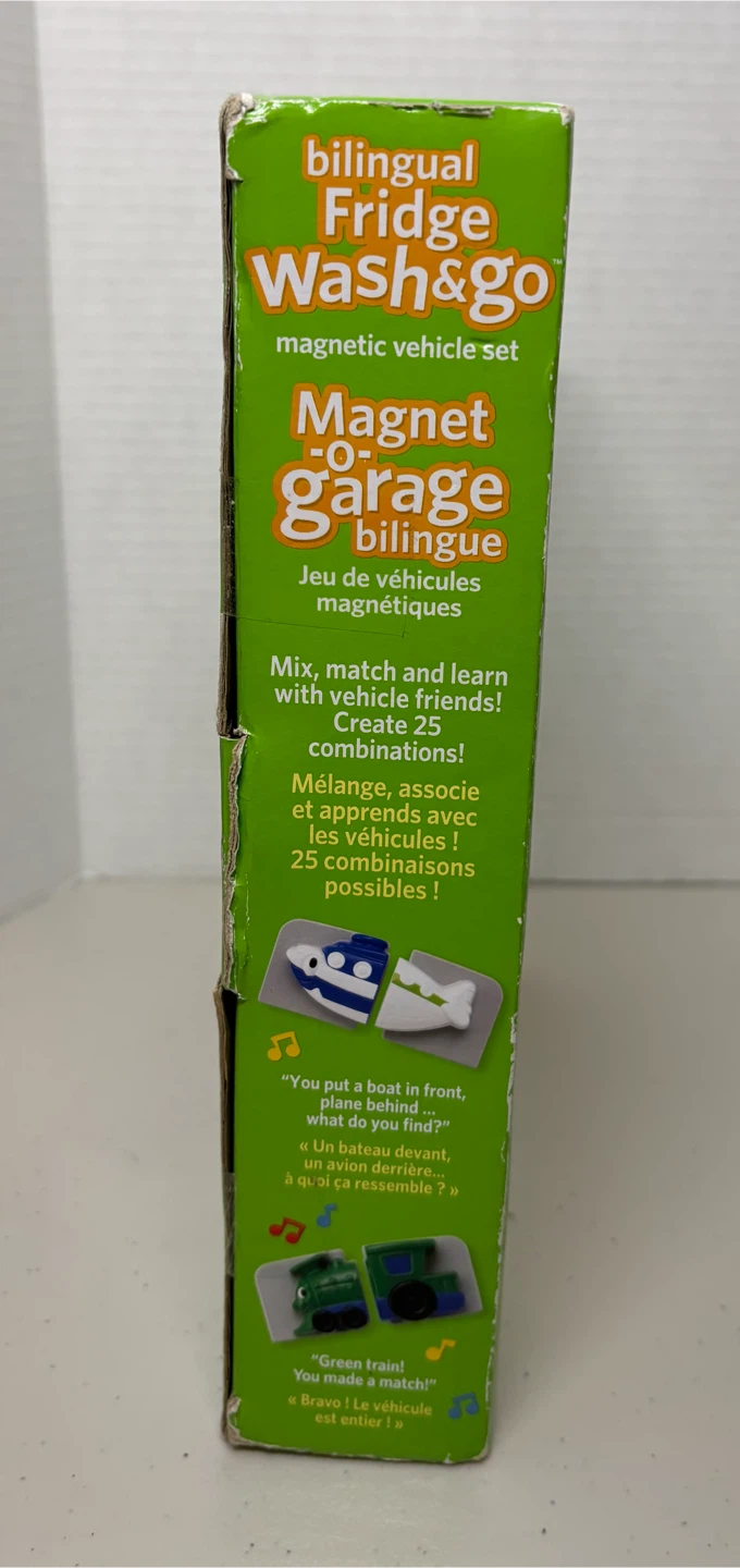 LeapFrog Bilingual Fridge Wash & Go Magnetic Vehicle Set - photo 3