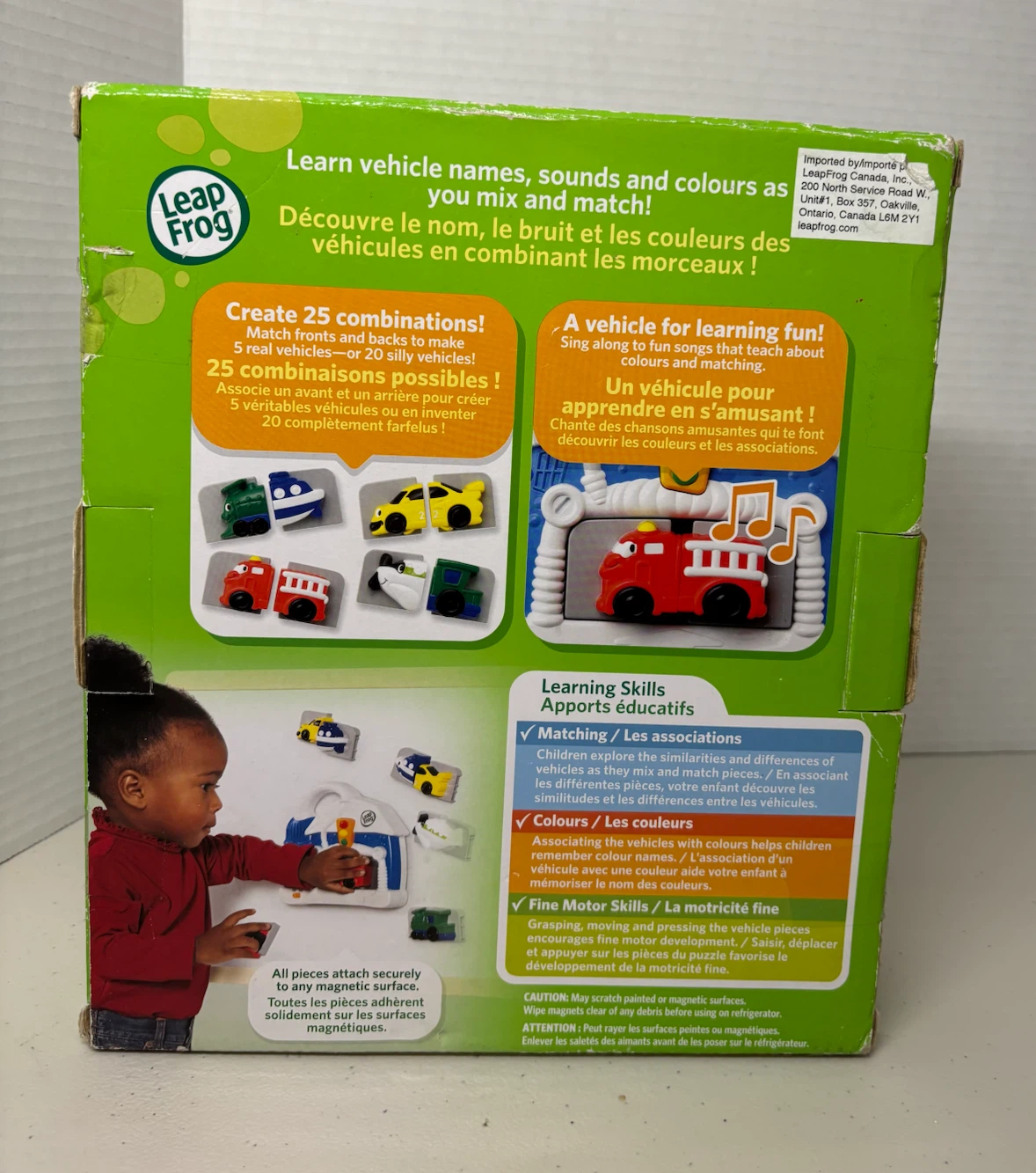 LeapFrog Bilingual Fridge Wash & Go Magnetic Vehicle Set - photo 5