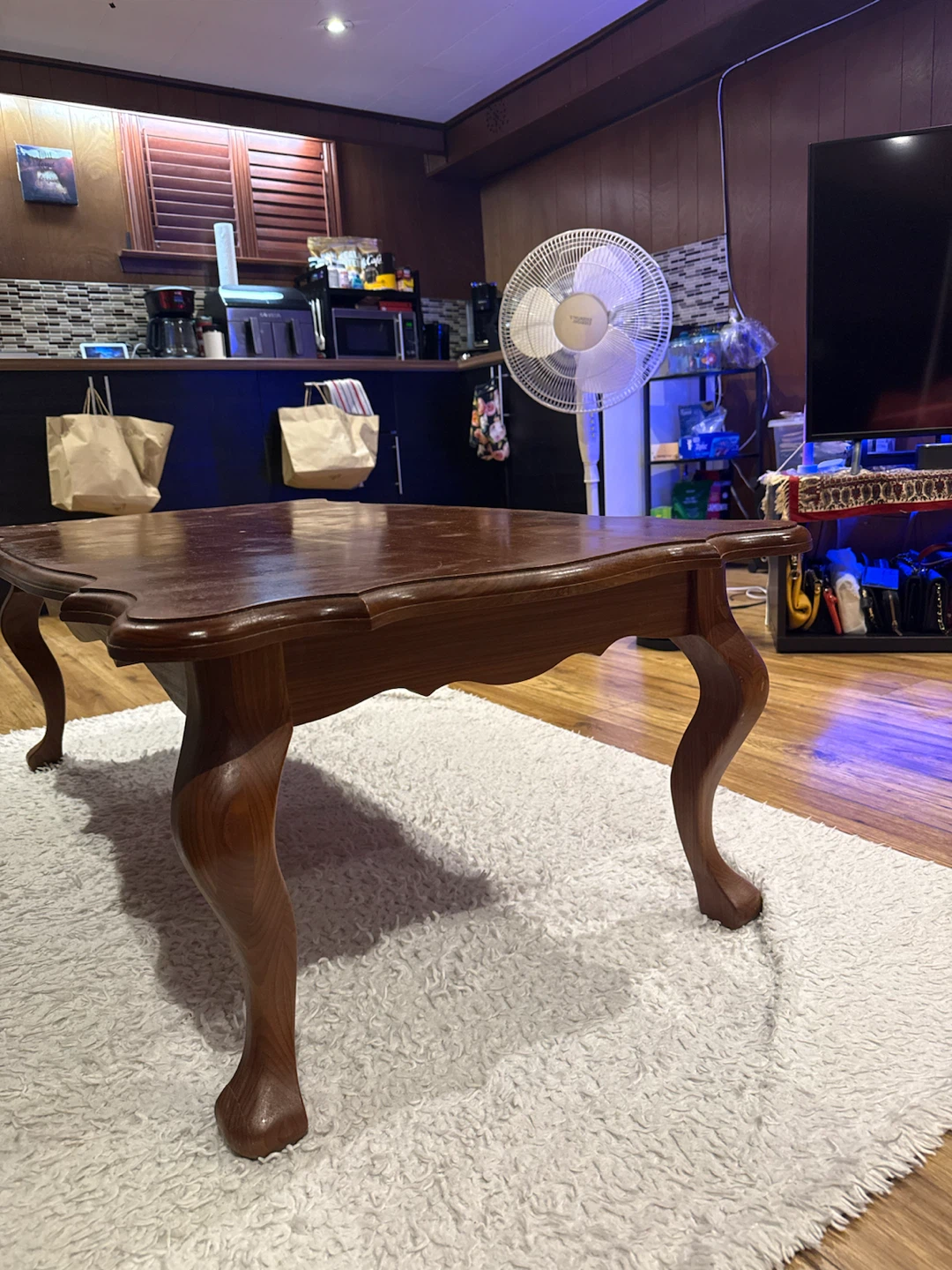 Vintage Wooden Coffee Table
